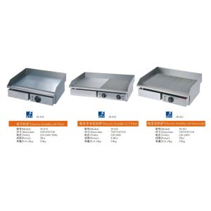 Buy cheap Commercial Catering Equipment BBQ Flat Stainless Steel Electric Griddle Tabletop product
