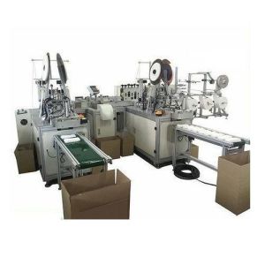 Buy cheap Full Automatic Non Woven Face Mask Making Machine Easy Operation product