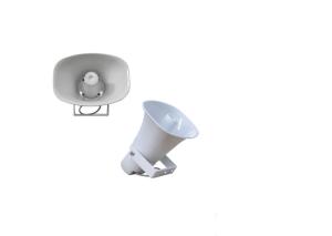 High IP Rating ABS Power Horn Speaker Dia 328x290mm Size With 30W Transformer