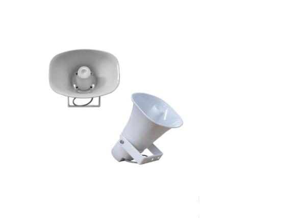 Quality High IP Rating ABS Power Horn Speaker Dia 328x290mm Size With 30W Transformer for sale