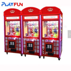 China Plush Toy Wooden Crane Game Machine Gift Prize Game Machine on sale