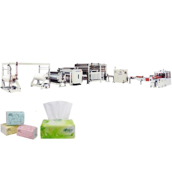Quality Automatic Facial Tissue Paper Making Machine Production Line Converting Machine for sale