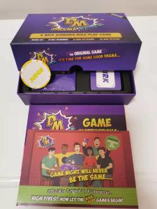 Buy cheap 300gsm Art Paper Custom Game Card Printing CMYK Matt Varnishing product