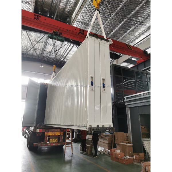 Convenience Store Kiosk Booth in Flat Pack Container for Fast-food Restaurant and Coffee Shop Log Design