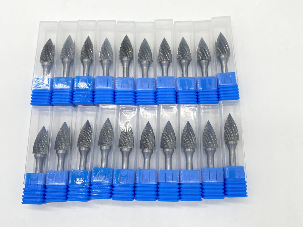 1/8 Shank Single Cut Files Hra85 Rotary Tool Accessory Drill Chucks Accessories Tungsten Carbide Burr Set