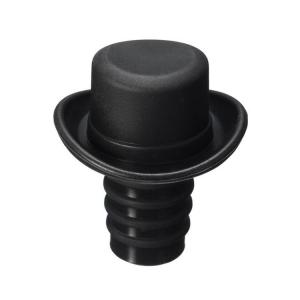 China Screw Cap Custom Funnel Wedding Silicone Wine Stopper Preventing Leaks on sale