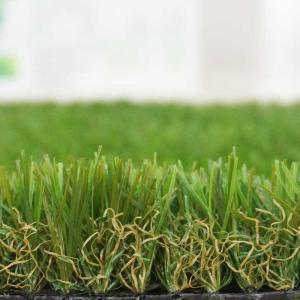 15m Height Artificial Synthetic Turf With W Shaped Yarns matte looking