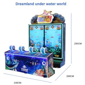 Buy cheap Age 5 Years Ticket Redemption Game Machine Customized Support ODM OEM Coin Operated Redemption Fishing Arcade Games Machine product