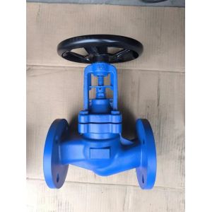 bellows globe valve with body material GG25 bonnet GS-C25