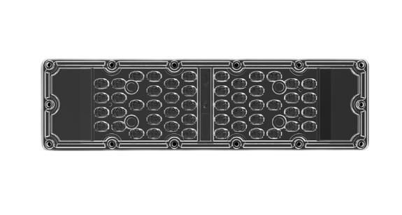 Quality RoHS Highways LED Street Light Module SMD 5050 80x150 Degree 236x70mm for sale