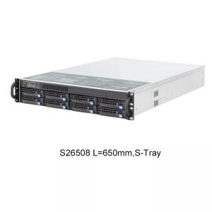 Buy cheap 2*CPU Intel Xeon Rack Mini PC 16*DDR4 2*NVME 2* Gigabit Ethernet product