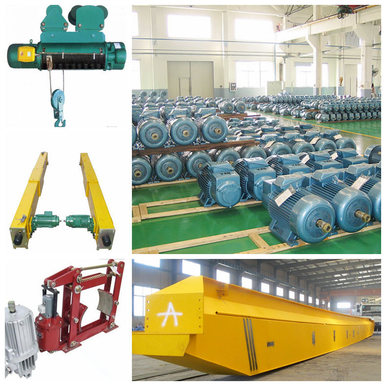 ld type workshop use top running single girder electric monorail overhead crane