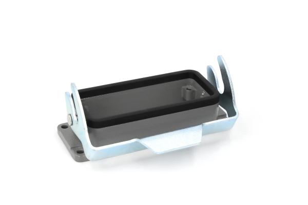 Quality H10B Heavy Duty Connector With Bulkhead Housing Locking Lever for sale