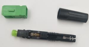 SM Mode Field Assembly Optical Connector UPC / APC 250 μM Coating Diameter