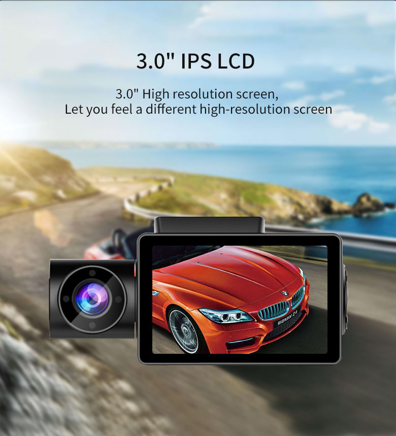 WDR 4K Dash Camera Loop Recording Smart Mini Carcam WiFi APP Control