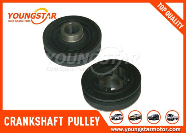 Quality MITSUBISHI 4D56 MD110165 Crankshaft Pulley , Harmonic Balancer Pulley for sale