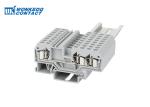 281-681 Spring Clamp Terminal Block , Spring Loaded Wire Terminal Easy Operation