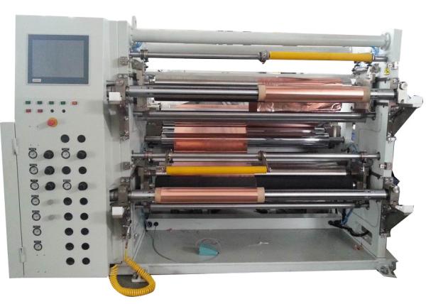 Quality 15 Micron Servo Drive High Speed Slitter Rewinder Machine for sale