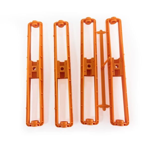 Polish Surface Finish ABS Parts Made by Custom Injection Mold with Heat Treatment