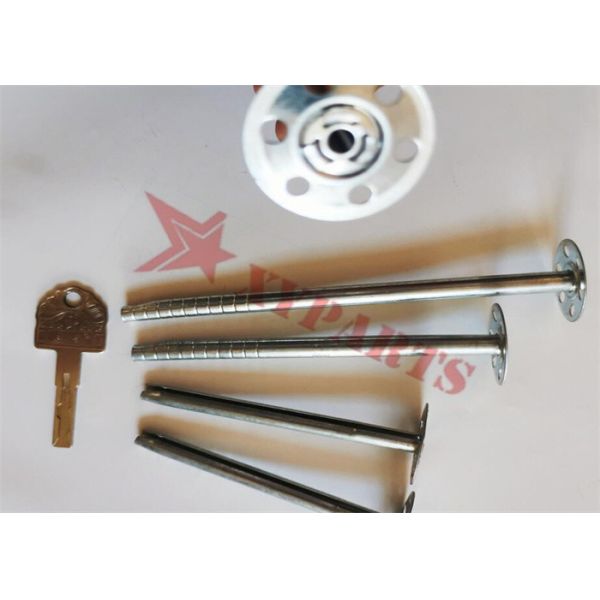 Galvanized Steel 35mm Dia Metal Fixing Washers For Insulation Boards
