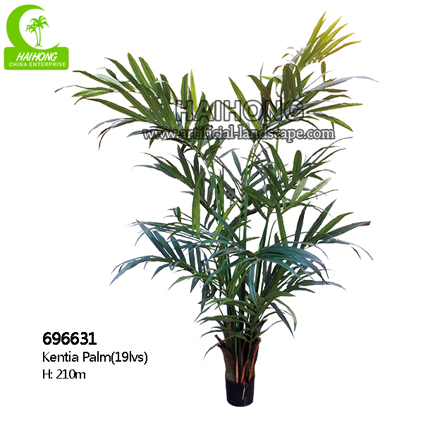 artificial kentia palm