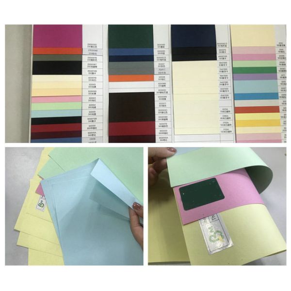 FSC 100% Virgin Colored Yellow Offset Paper 70gram 80gram Smooth Surface 