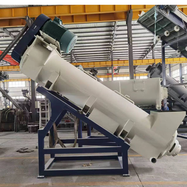 Customized Plastic Film Washing Line 500kg/Hr Plastic Crushing Machine Automatic
