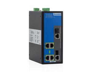 China Industrial Poe Ethernet Switch , Poe Media Converter With 2 Gigabit SFP&RJ45 Combo Ports on sale