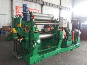 XK Series Two Roll Mill For Rubber Compounding With Stock Blender