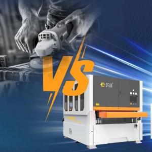 China YZ1300SS Double Belt 6 Rollers Copper PLC Oxide Skin Flat Surface Polishing Machine on sale