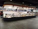 Hygenic Durable Refrigerated Serve Over Display Counter Refrigerated Showcase