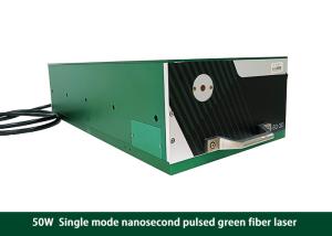 Buy cheap Single Mode Nanosecond Pulsed Laser Diode Green 50W Fiber Laser product
