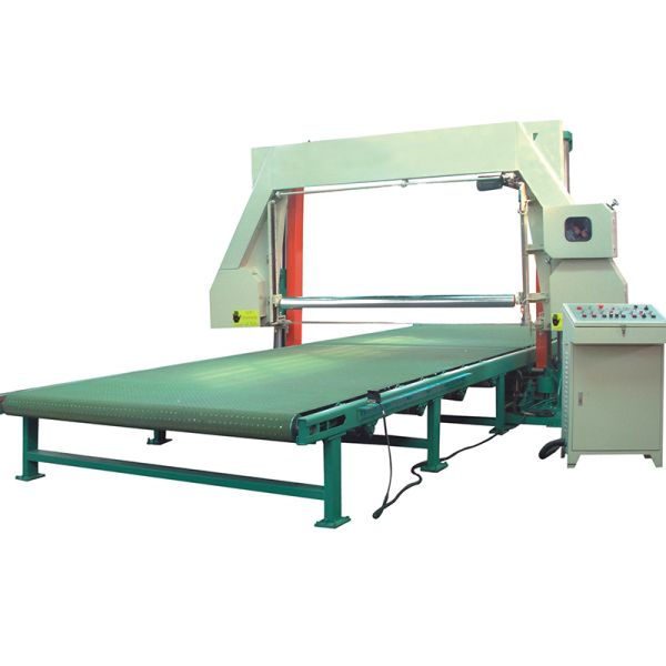 Horizontal Foam Mesh-Belt Cutting Sponge Machine(With Vacuum) Horizontal Cutting Machine Polyurethane Foam Machine