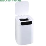 Customized Touchless Automatic Trash Can Household Smart Sensor Dustbin White