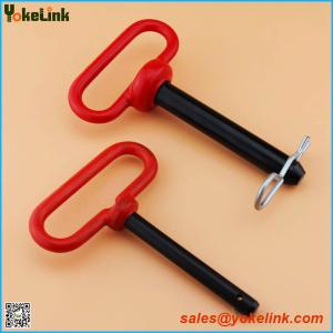 Buy cheap Red handle hitch pin 1-1/4X8&quot; with Linch Pin for tractor accessories product