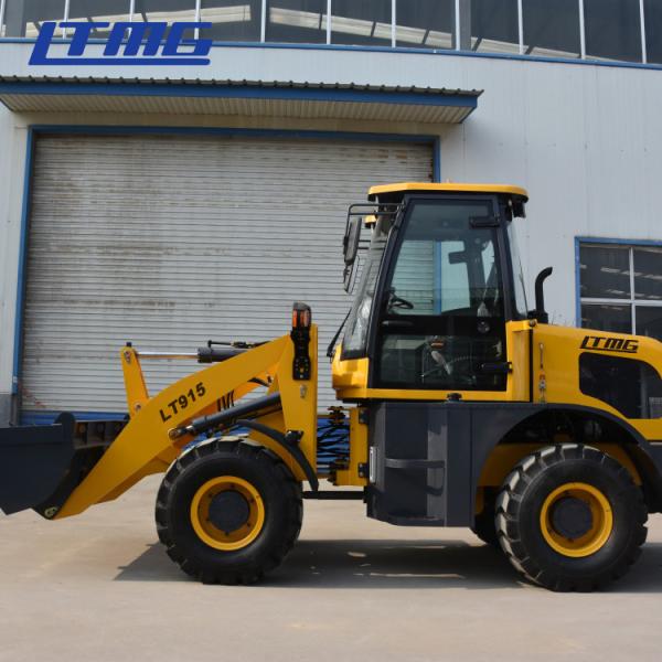 Quality 1.5 Ton Small Front End Loader , CE/ISO Certificated Wheel Loader for sale