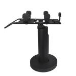 Rotatable Adjust Clamps Metallic Desktop Pos Machine Holder