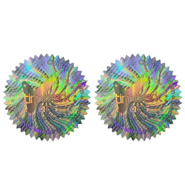 Quality Unmasking Holographic Security Label Stickers Anti Counterfeiting Labels for sale