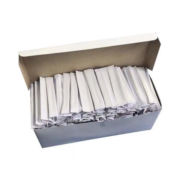 Quality OEM 1000 Pcs Thin Bamboo Bulk Toothpicks Individually Paper Wrapped Of White Box for sale