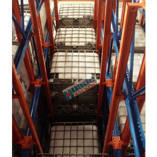 Bulk Storage 2000KG Q345 Drive In Drive Through Pallet Racking