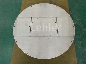 China Stainless Steel SUS316L Wedge Wire Screen Catalyst Support grid 1800mm on sale