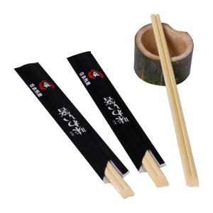 China Recyclable tableware flatware set china natural long disposable bamboo chopsticks customized chopsticks cutlery set on sale