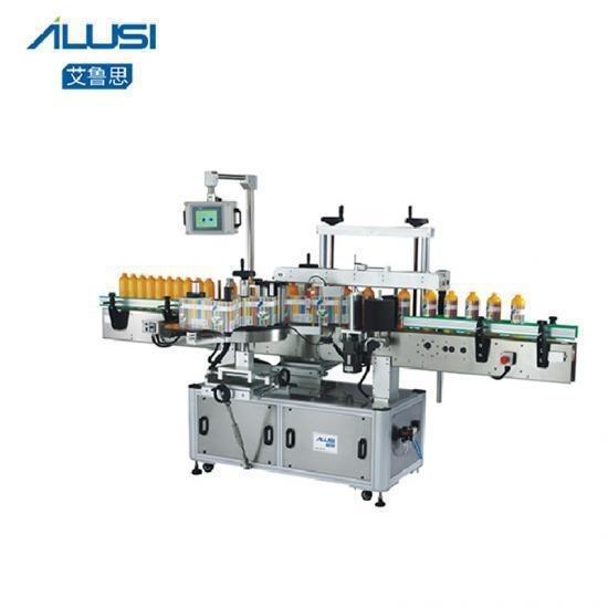 Quality 220/380V Flat Bottle Sticker Labeling Machine PLC Control System for sale