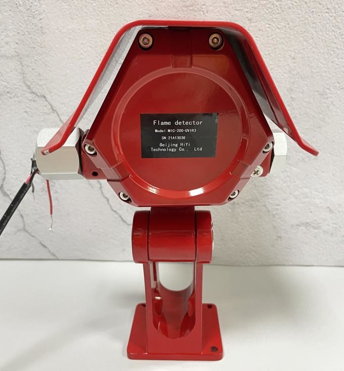 Three Wavelength Open Path Infrared Gas Detector Dustproof 30-50m flame gas detector