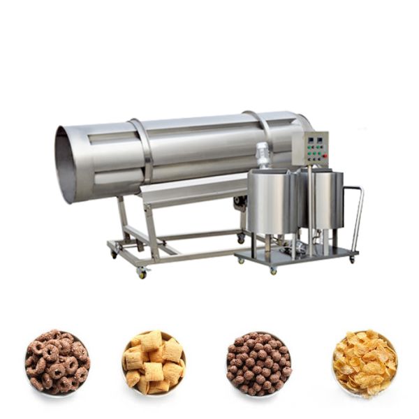 Gas Driven Corn Puff Production Line , Puffed Rice Making Machine CE