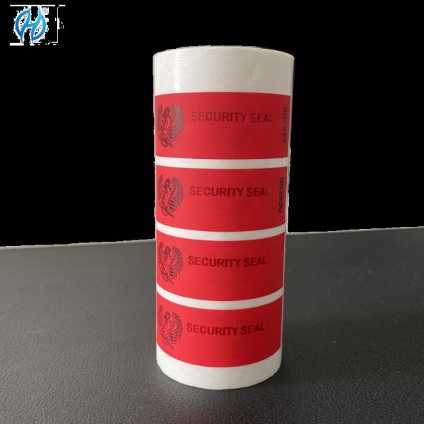 Quality Roll Packaging Security Adhesive Label Stickers CMYK/Pantone Printing Option for sale