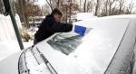 Ice scraper gloves