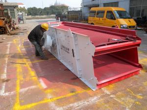 Buy cheap Double Deck Vibrating Screen Machine Vibratory Feeder For Aggregates Separating product