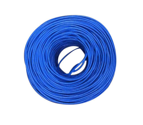 Solid Copper 4 Pair 8 Cores Flexible Network Cable HDPE Insulated PVC Sheathed Cat 5e UTP Lan