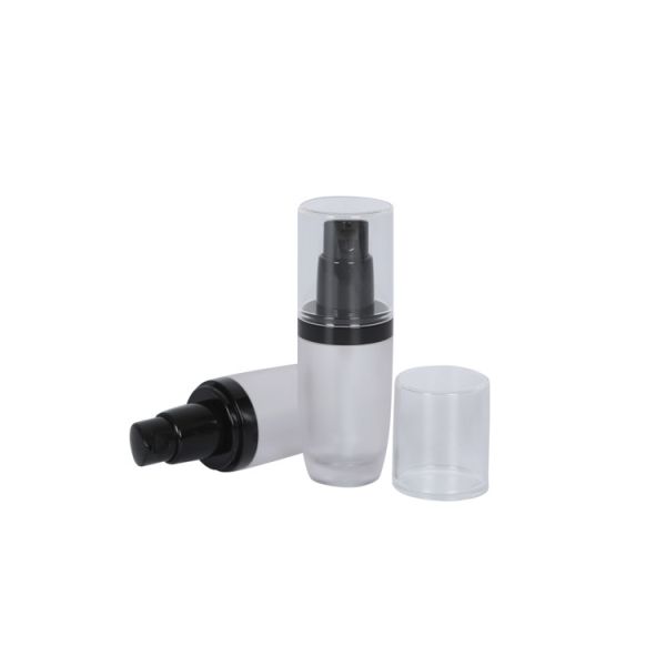 Cosmetic Pump Bottle Matte Glass Skin Care Liquid Packaging Hair Container
